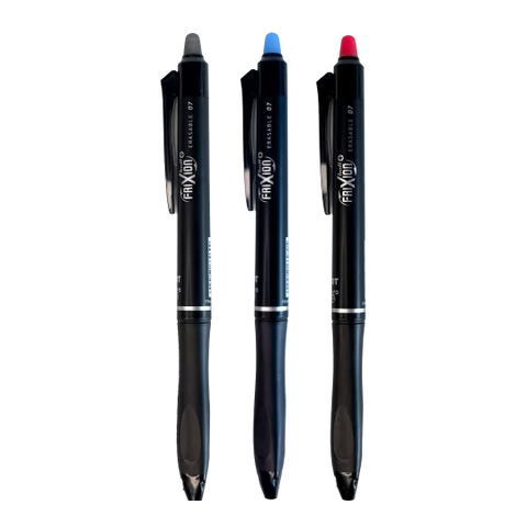 Erasable Clicker Pen Trifecta