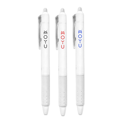 Erasable Clicker Pen Trifecta