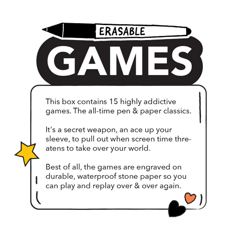 Erasable games description