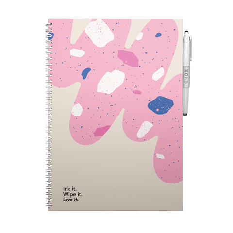 Erasable notebook A4 flamingo desert front cover