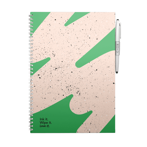 Erasable notebook A4 Flashy Moss front cover