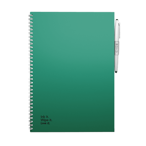 Erasable notebook A4 Forest Green front cover