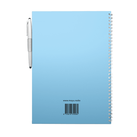 Erasable notebook A4 Rocky Ice back cover