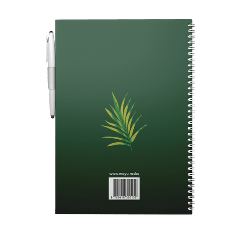 Erasable notebook A4 Safari Nights back cover