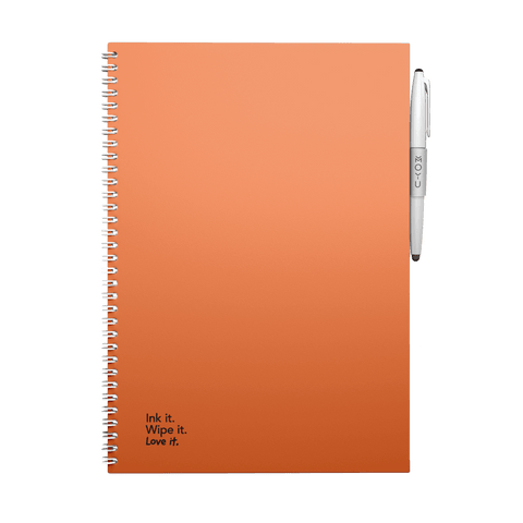 Erasable notebook A4 Sunset Orange front cover