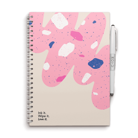 Erasable notebook A5 Flamingo desert front cover