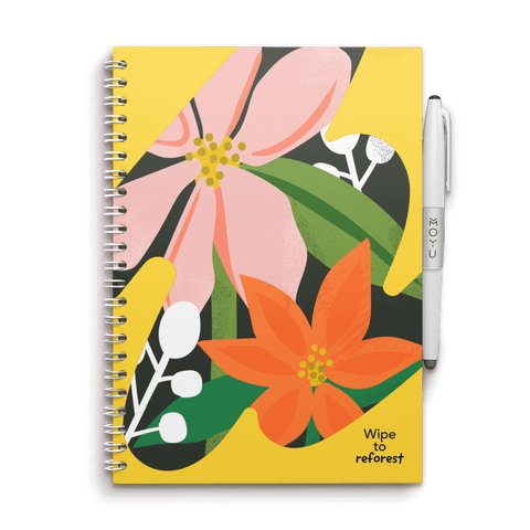 Erasable notebook A5 Flower Vibes front cover