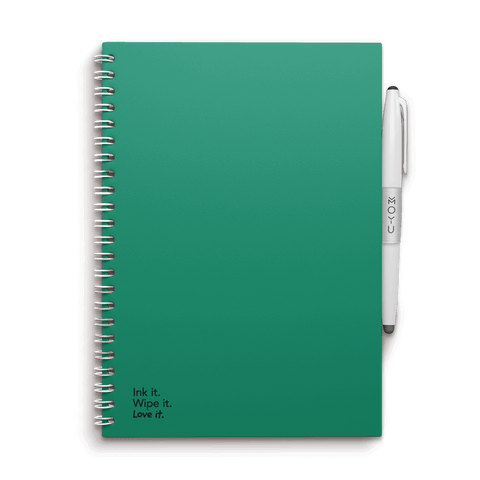 Erasable notebook A5 Forest Green front cover