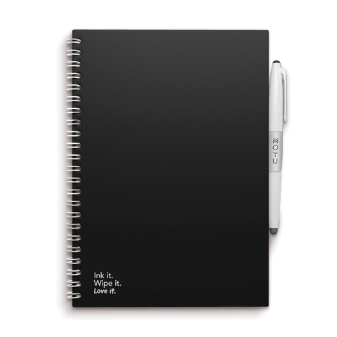 Erasable notebook A5 Pitch Black front cover