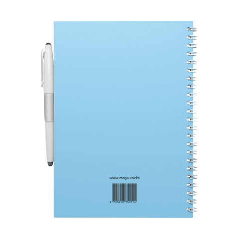 Erasable notebook A5 Rocky Ice back cover