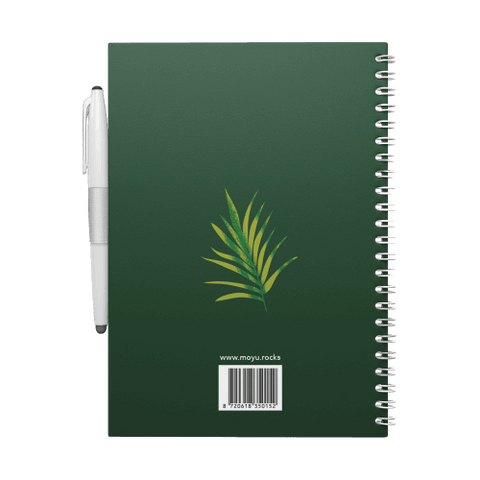 Erasable notebook A5 Safari Nights back cover