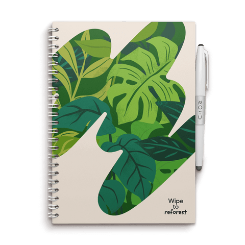 Erasable notebook A5 Sandy Jungle front cover