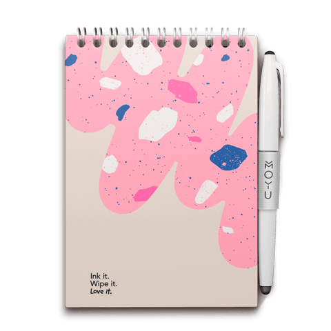 Erasable notebook A6 Flamingo Desert front cover