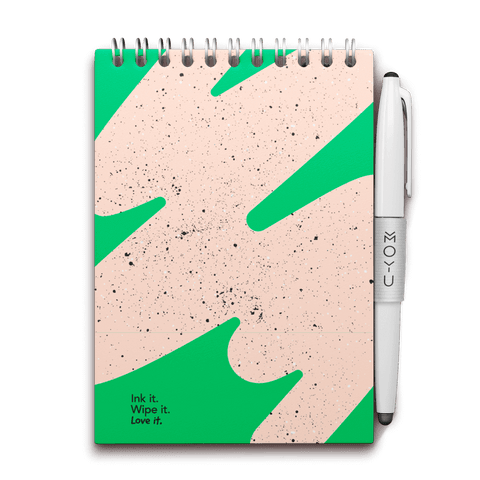 Erasable notebook A6 Flashy Moss front cover