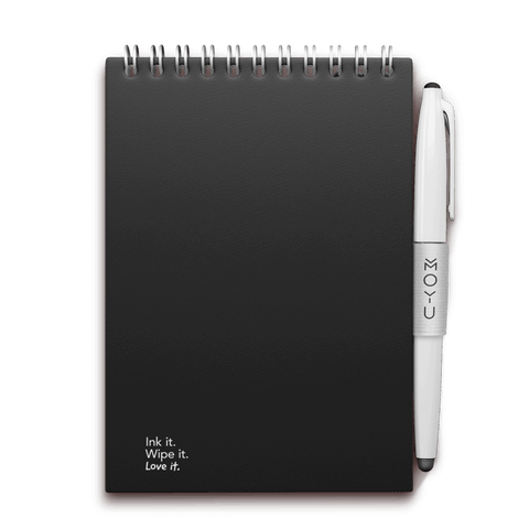 Erasable notebook A6 Pitch Black front cover