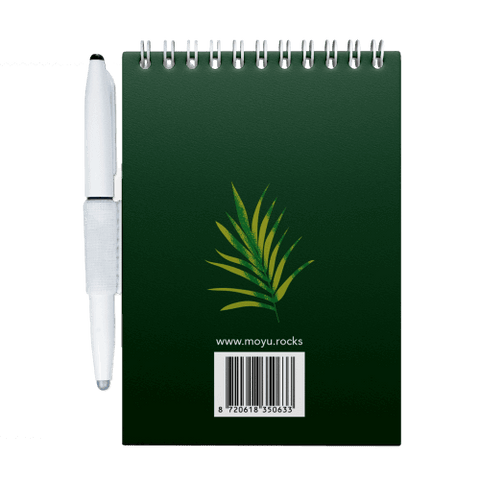 Erasable notebook A6 Safari Nights back cover