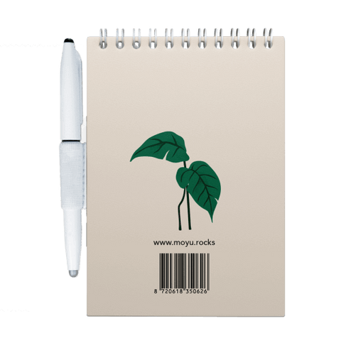 Erasable notebook A6 Sandy Jungle back cover