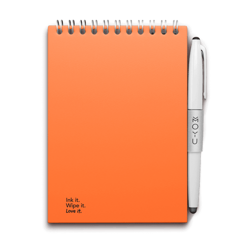 Erasable notebook A6 Sunset Orange front cover