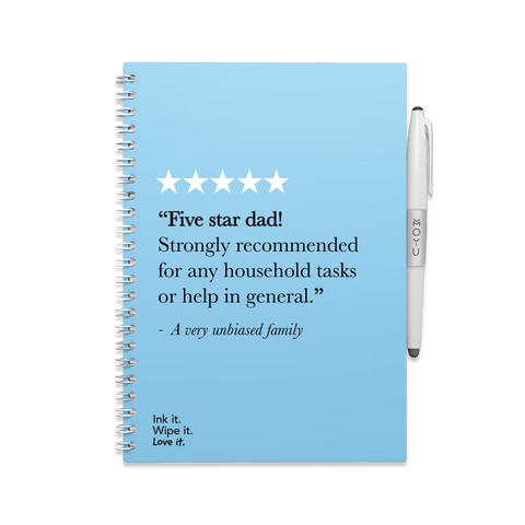 Erasable Notebook A5 - Father's Day