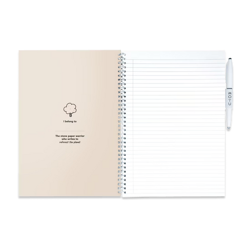 Erasable Notebook A4 - Flamingo Desert
