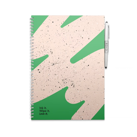 Erasable Notebook A4 - Flashy Moss