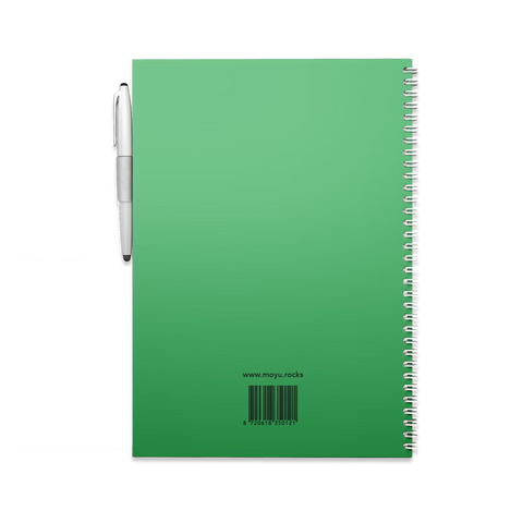 Erasable Notebook A4 - Flashy Moss