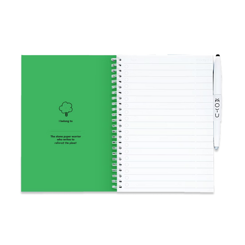 Erasable Notebook A5 - Flashy Moss