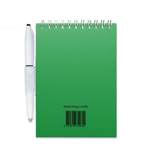 Erasable Notepad A6 - Flashy Moss