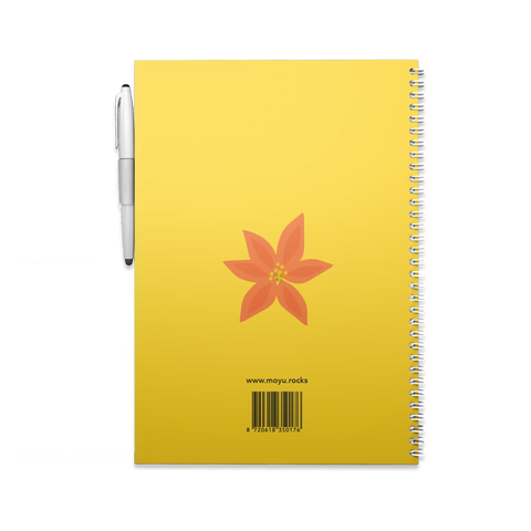 Erasable Notebook A4 - Flower Vibes
