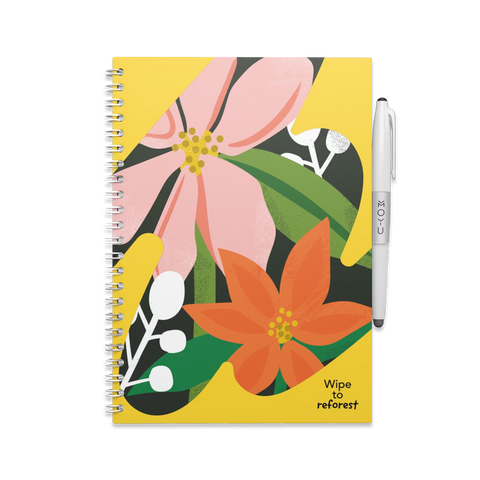 Erasable Notebook A5 - Flower Vibes