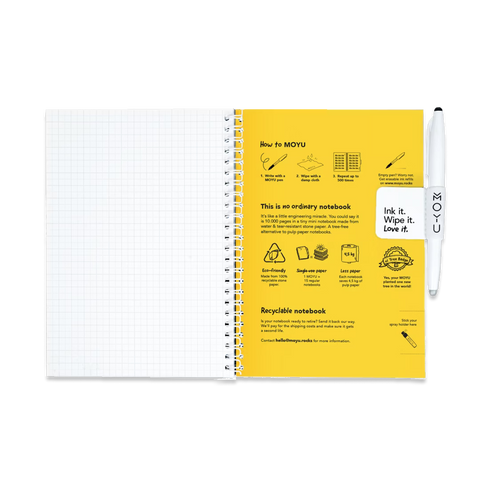 Erasable Notebook A5 - Flower Vibes