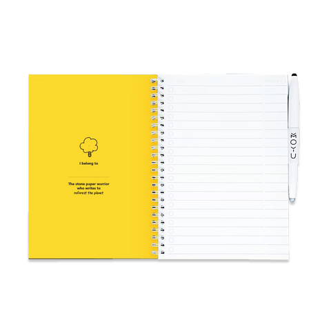 Erasable Notebook A5 - Flower Vibes