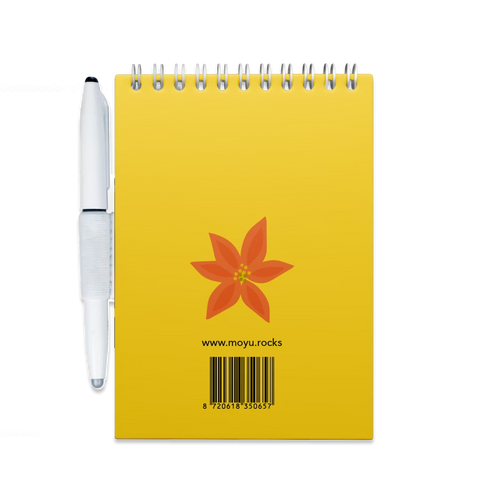 Erasable Notepad A6 - Flower Vibes