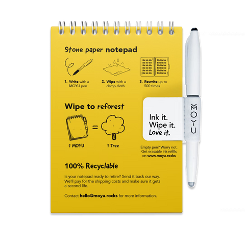 Erasable Notepad A6 - Flower Vibes