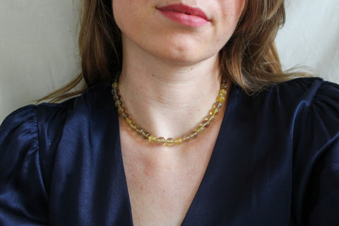 'Ella' Fluoriet Ketting