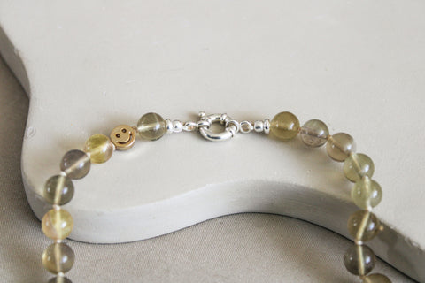 'Ella' Fluoriet Ketting