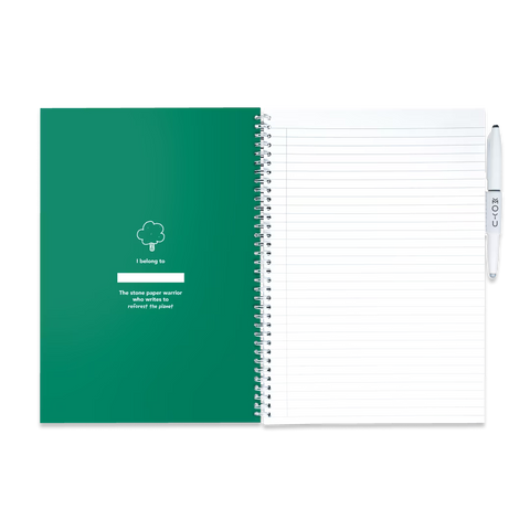 Erasable Notebook A4 - Forest Green