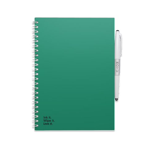 Erasable Notebook A5 - Forest Green