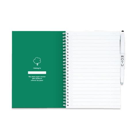 Erasable Notebook A5 - Forest Green