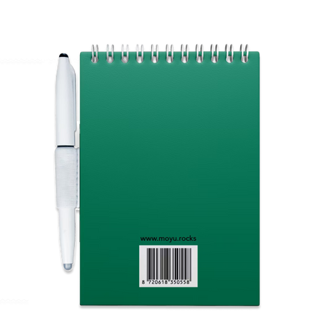 Erasable Notepad A6 - Forest Green