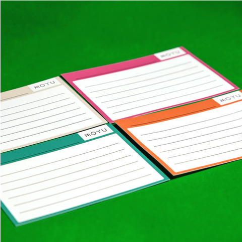 Erasable Notecards