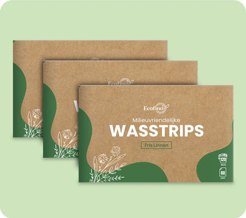 Ecofino wasstrips Fris Linnen 360 wasbeurten