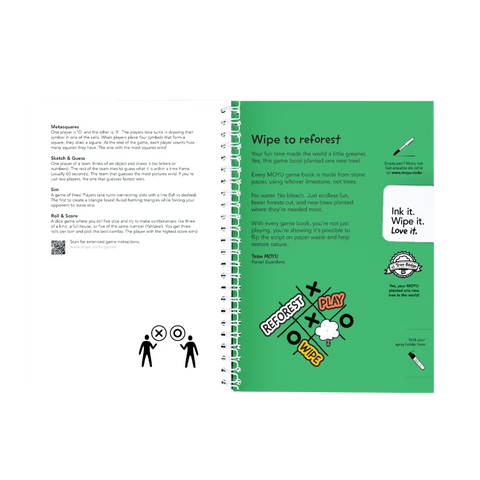 Erasable Game Book A5