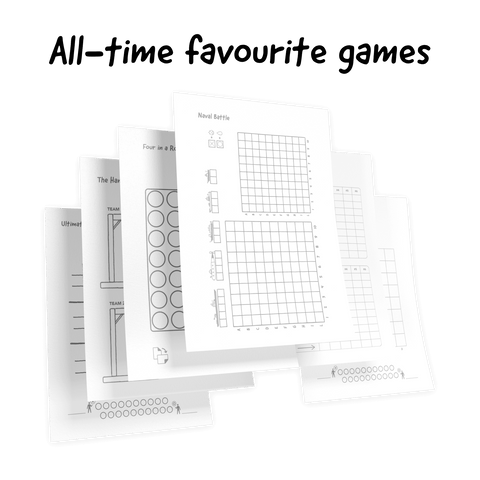 Erasable Game Book A5
