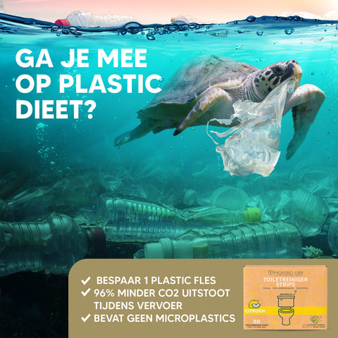 Gebruiksvriendelijke toiletreiniger strips voor een schone wc en milieuvriendelijk huishouden.