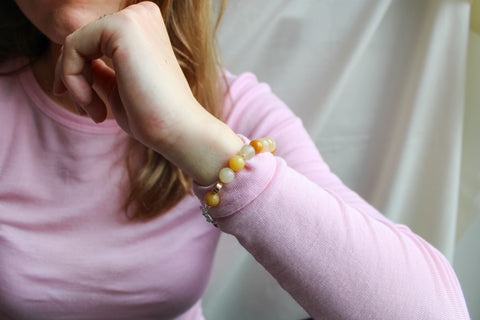 'Suvi' Gele Jade Armband