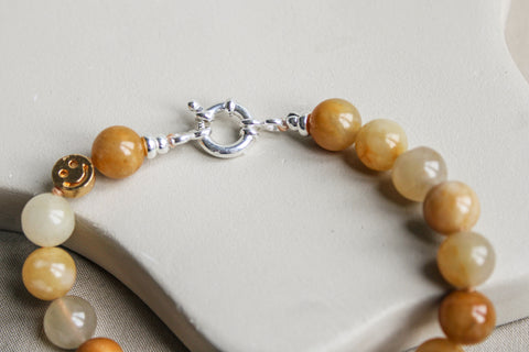 'Suvi' Gele Jade Armband