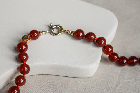 14K gold filled/vermeil sluiting