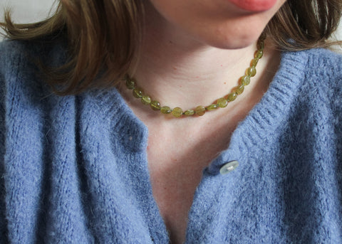 Granaat ketting 'Ona'