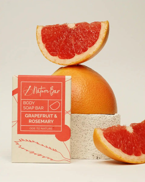 Grapefruit &amp; rosemary soap